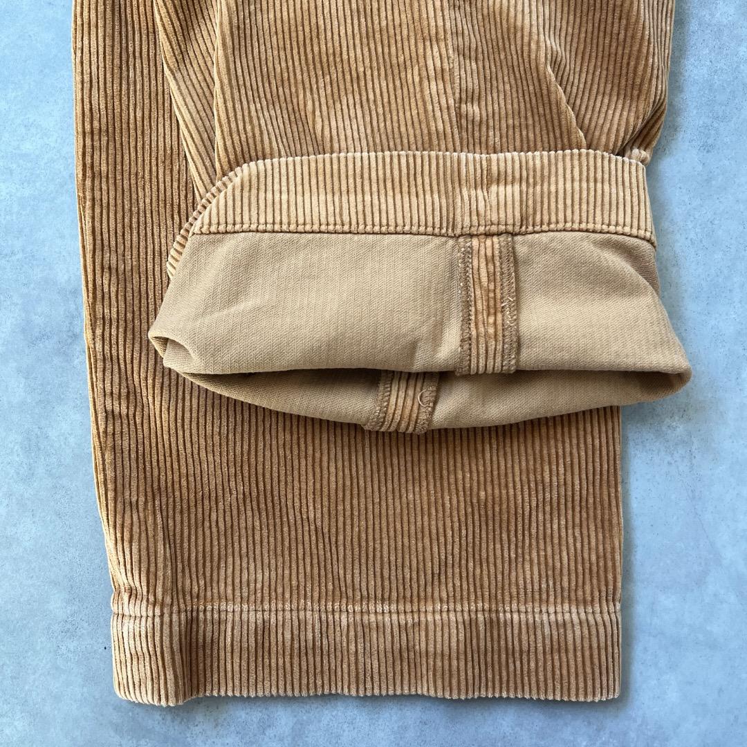 ポロバイ ラルフローレン W38 コーデュロイ ポロチノ 古着 茶 18207