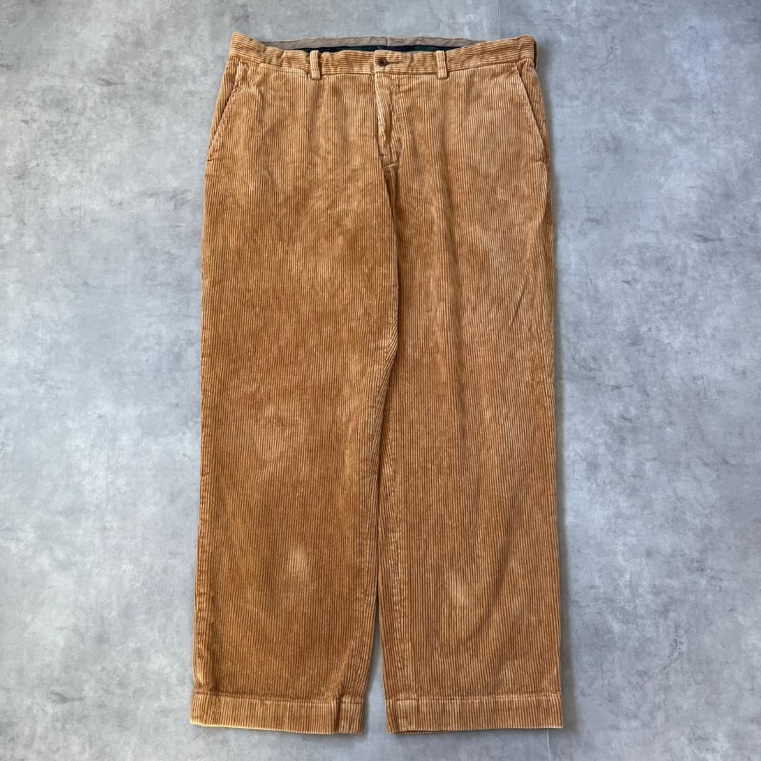 ポロバイ ラルフローレン W38 コーデュロイ ポロチノ 古着 茶 18207