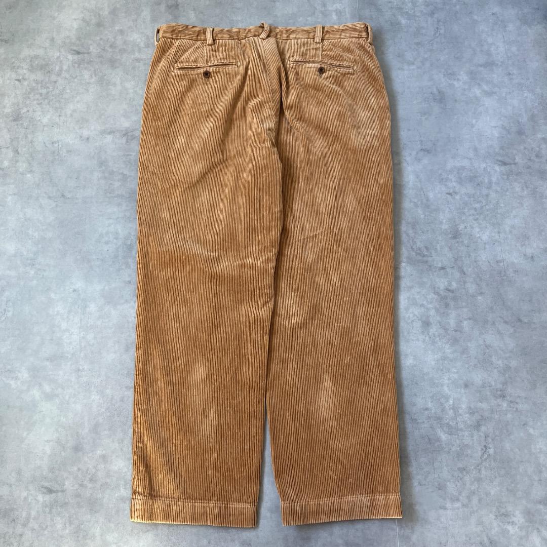 ポロバイ ラルフローレン W38 コーデュロイ ポロチノ 古着 茶 18207