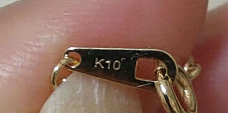 k10 ベネチアンチェーン 訳あり