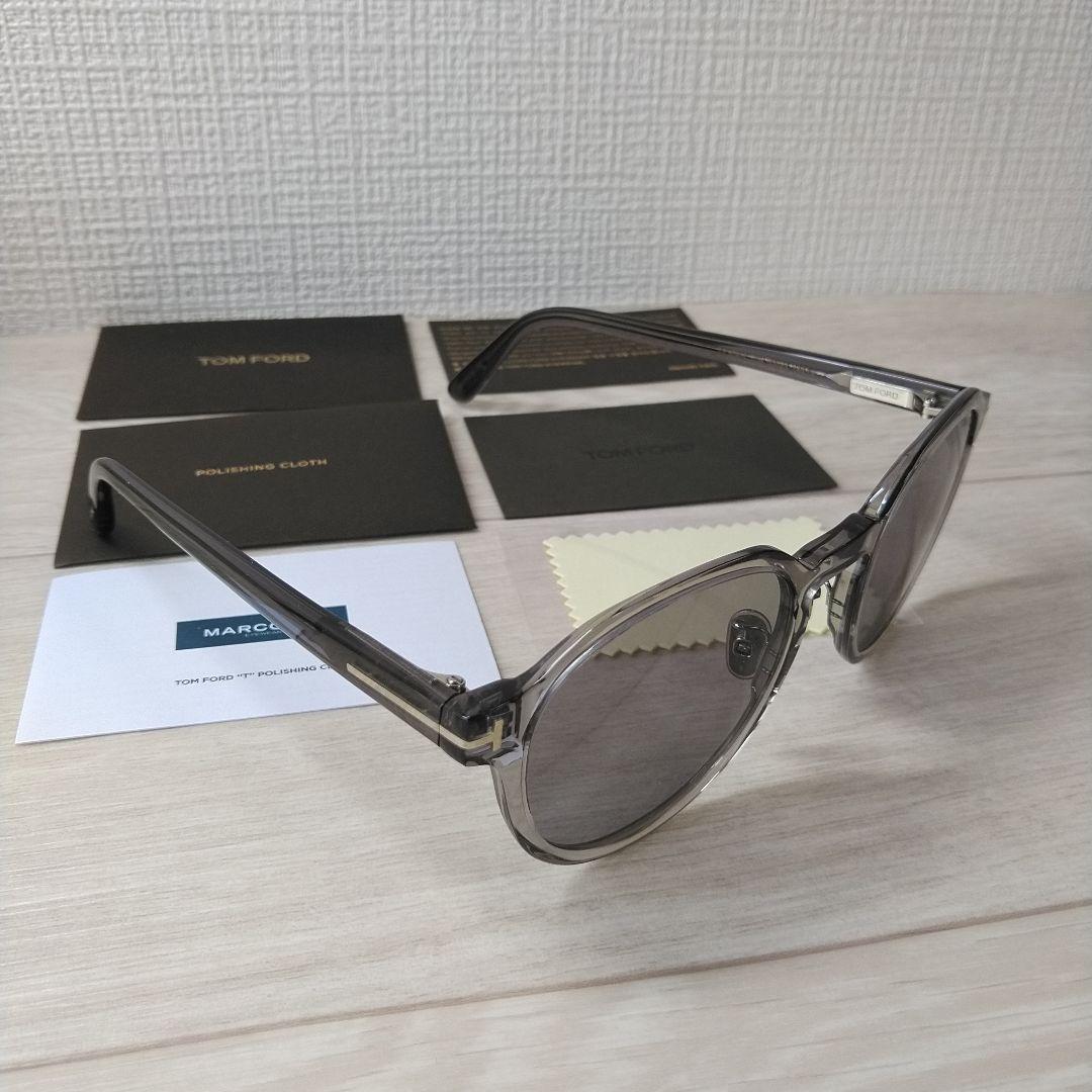 希少K番トムフォードtf974kサングラス眼鏡クリア薄レンズ箱ftロンハーマン等