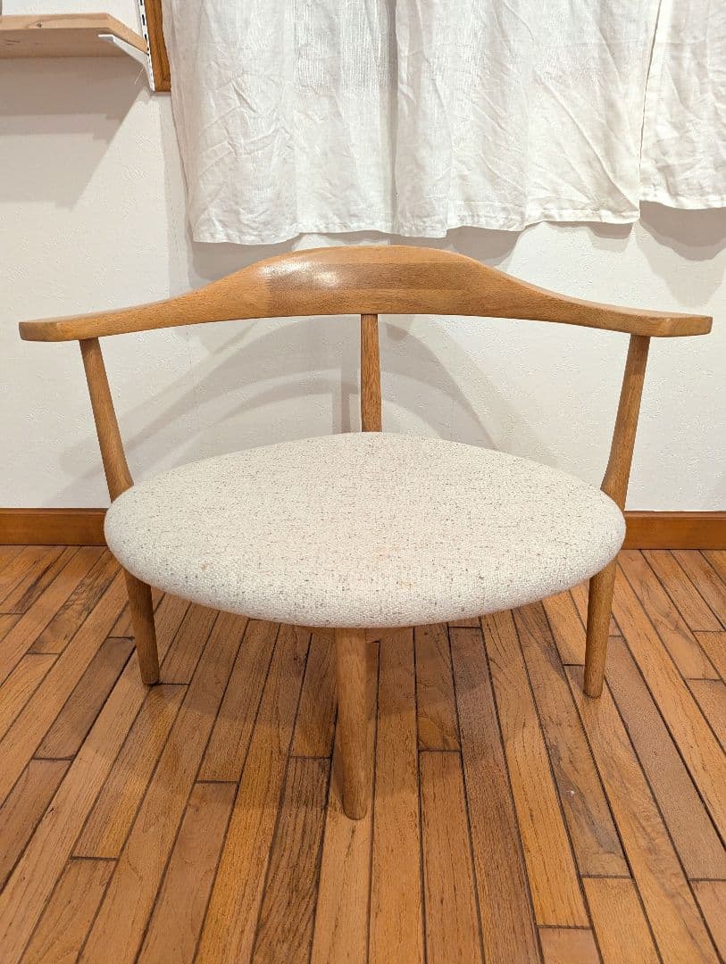 男の椅子　名作椅子　秋岡芳夫　あぐらのかける椅子　低座椅子　希少　モノ・モノ