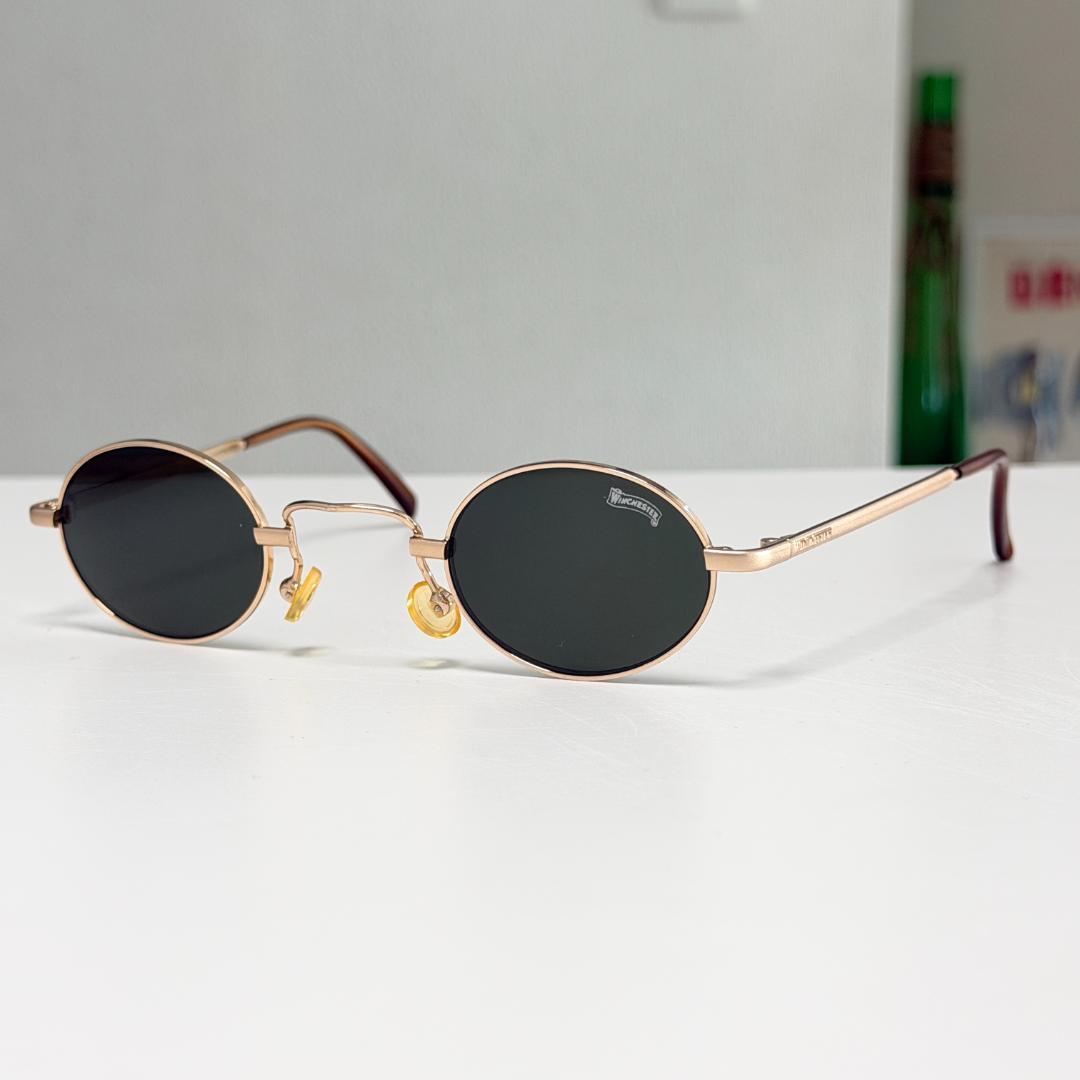 ウィンチェスター オーバル型 小さめ サングラス Vintage 42mm