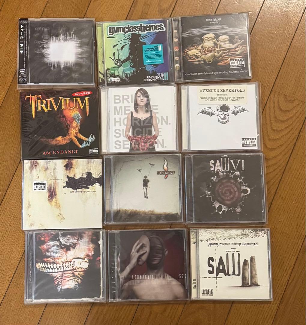 ハードロック、メタル 、パンクなどCD まとめ89枚