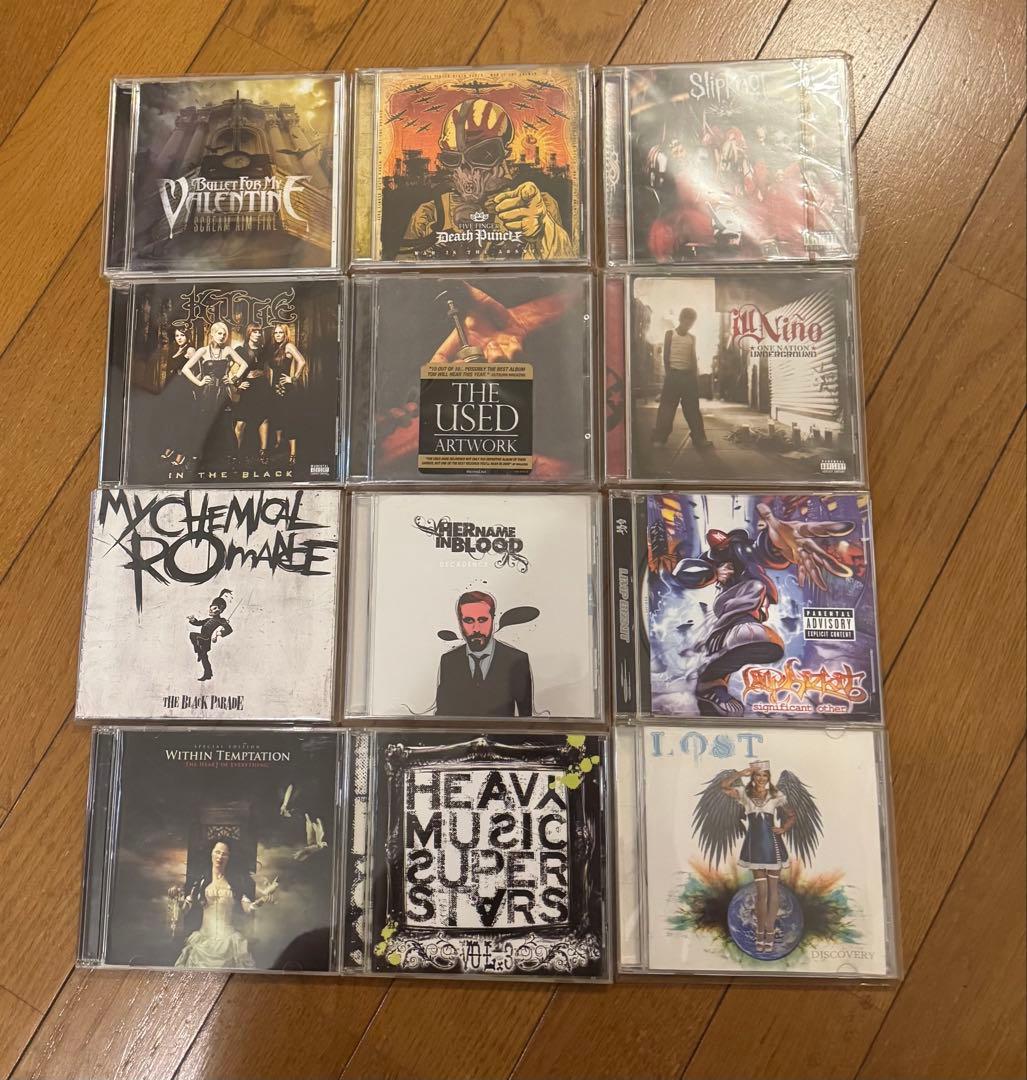 ハードロック、メタル 、パンクなどCD まとめ89枚