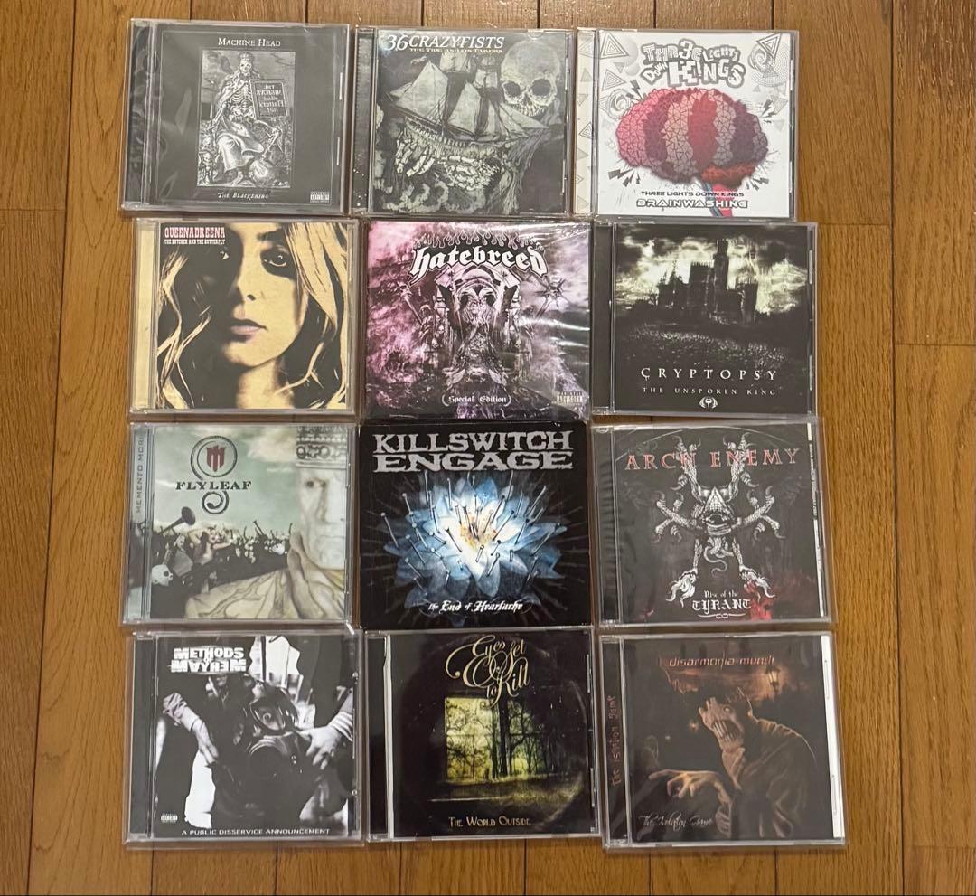 ハードロック、メタル 、パンクなどCD まとめ89枚