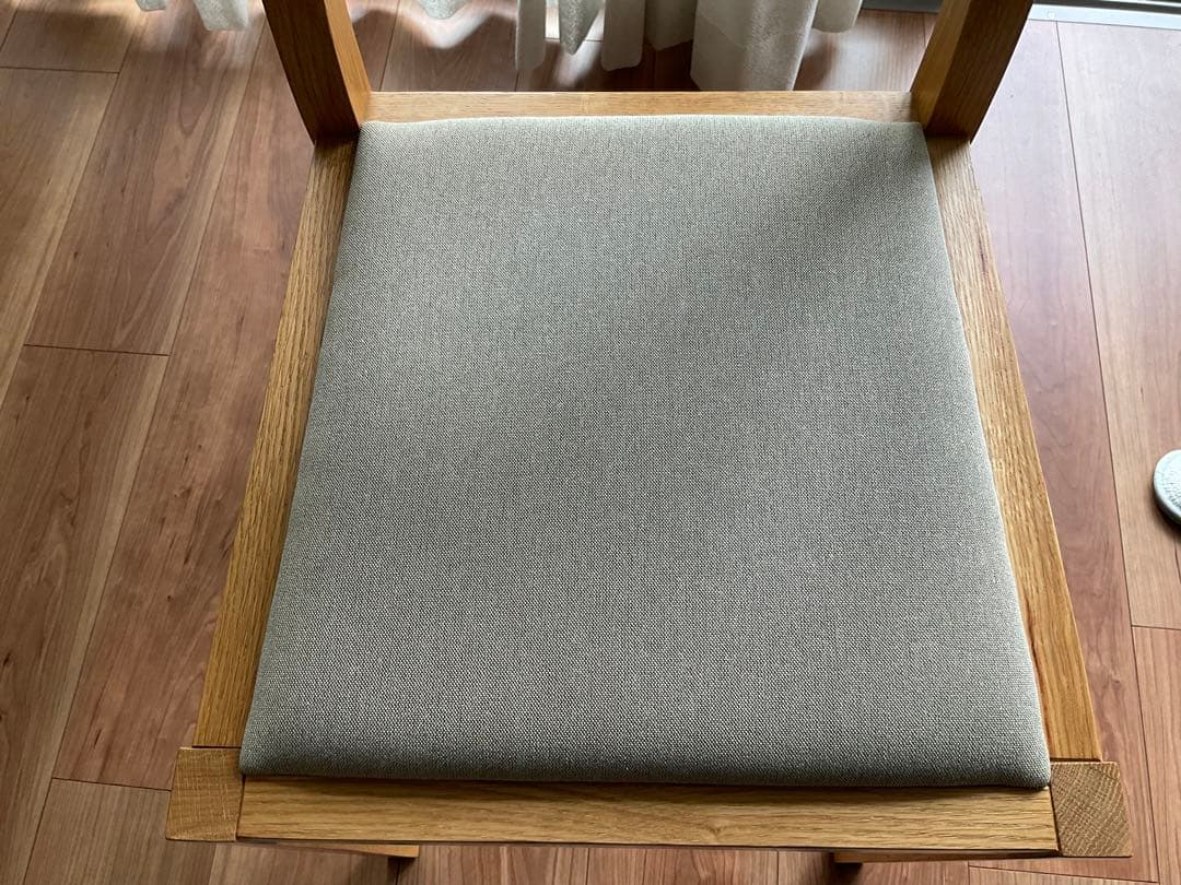 無印良品オーク材椅子2脚セット