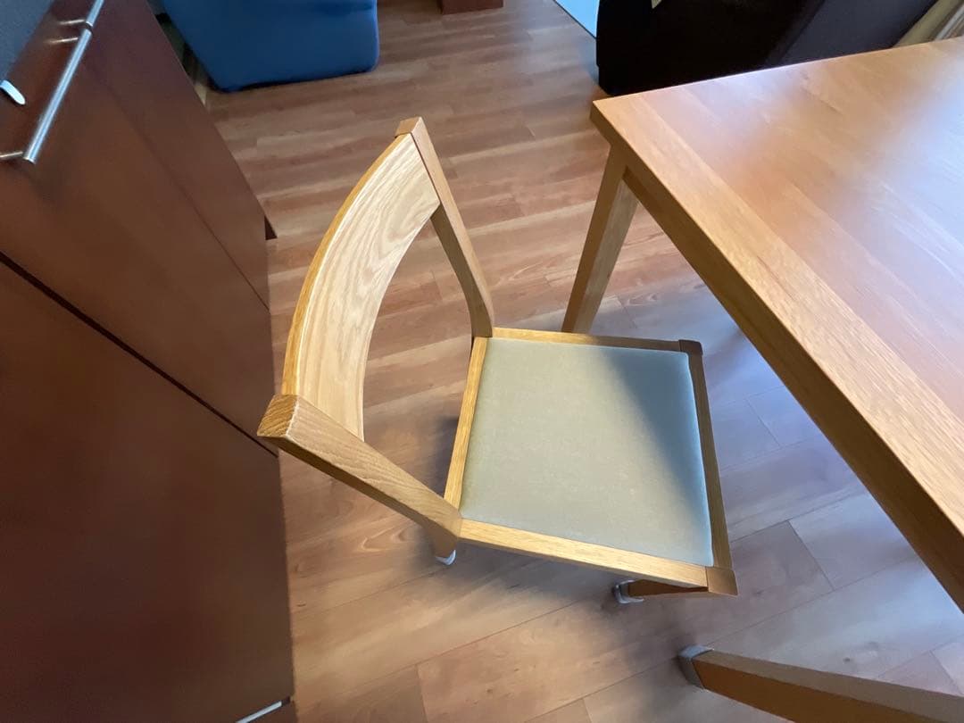 無印良品オーク材椅子2脚セット