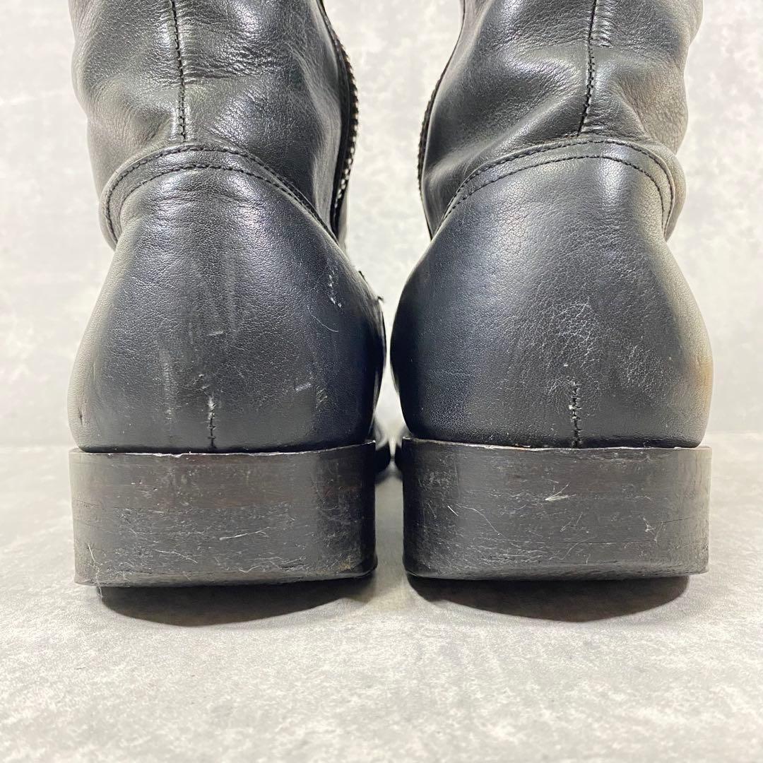 【美品】BUTTERO ブッテロ B825 サイドジップ レザー 42