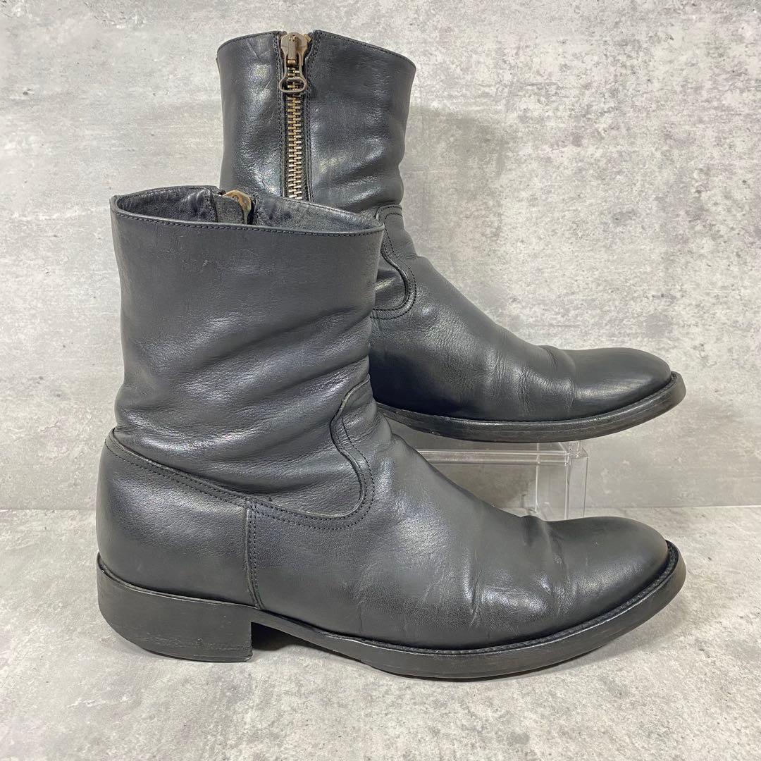 【美品】BUTTERO ブッテロ B825 サイドジップ レザー 42