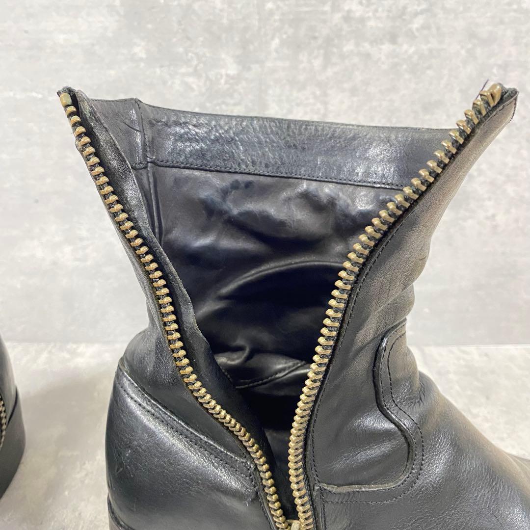 【美品】BUTTERO ブッテロ B825 サイドジップ レザー 42