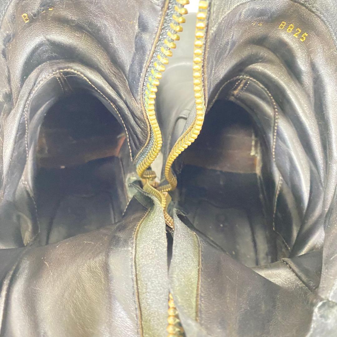 【美品】BUTTERO ブッテロ B825 サイドジップ レザー 42