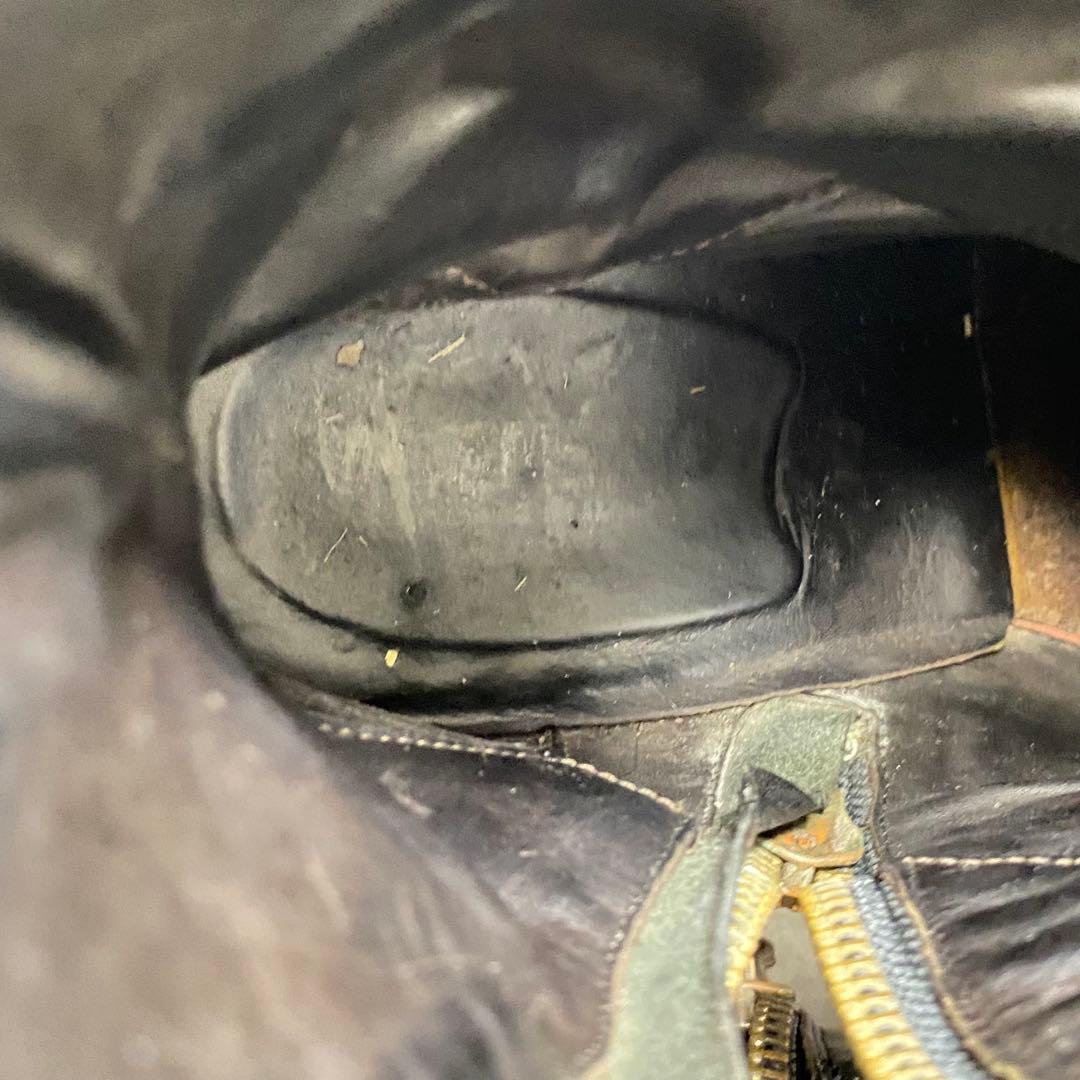 【美品】BUTTERO ブッテロ B825 サイドジップ レザー 42