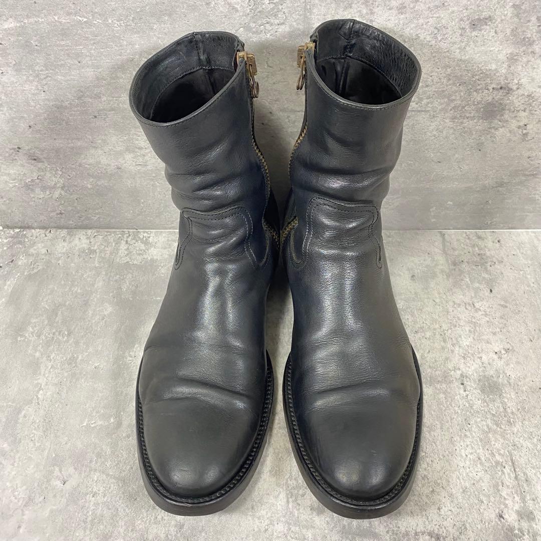 【美品】BUTTERO ブッテロ B825 サイドジップ レザー 42