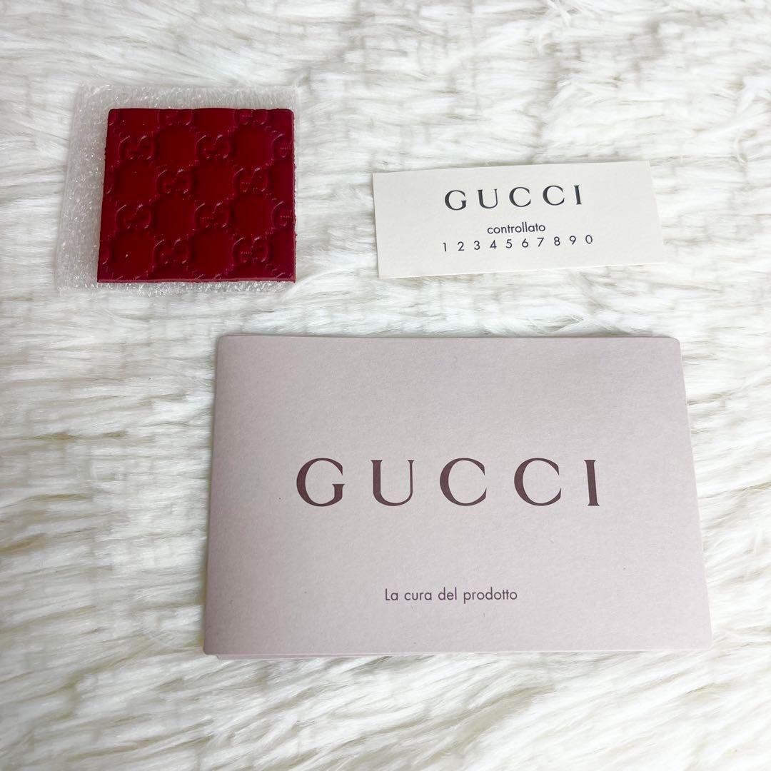 【未使用級】グッチ マイクログッチシマ 2WAYハンドバッグショルダーバッグ