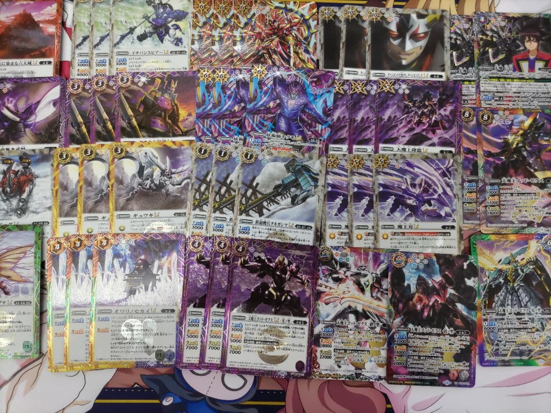 バトスピ ゴッドゼクスデッキ　デッキパーツセット　交換パーツ多数