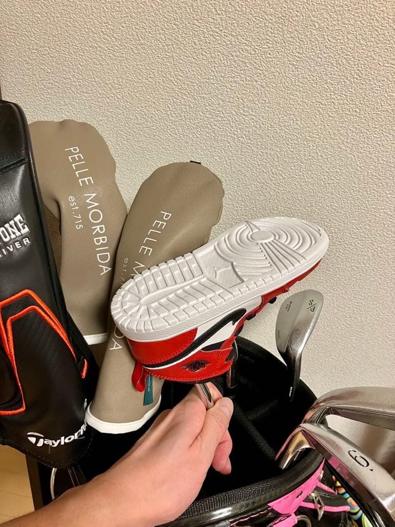 【超超レア・新品】 NIKE JORDAN 1 ナイキ ジョーダン パターカバー