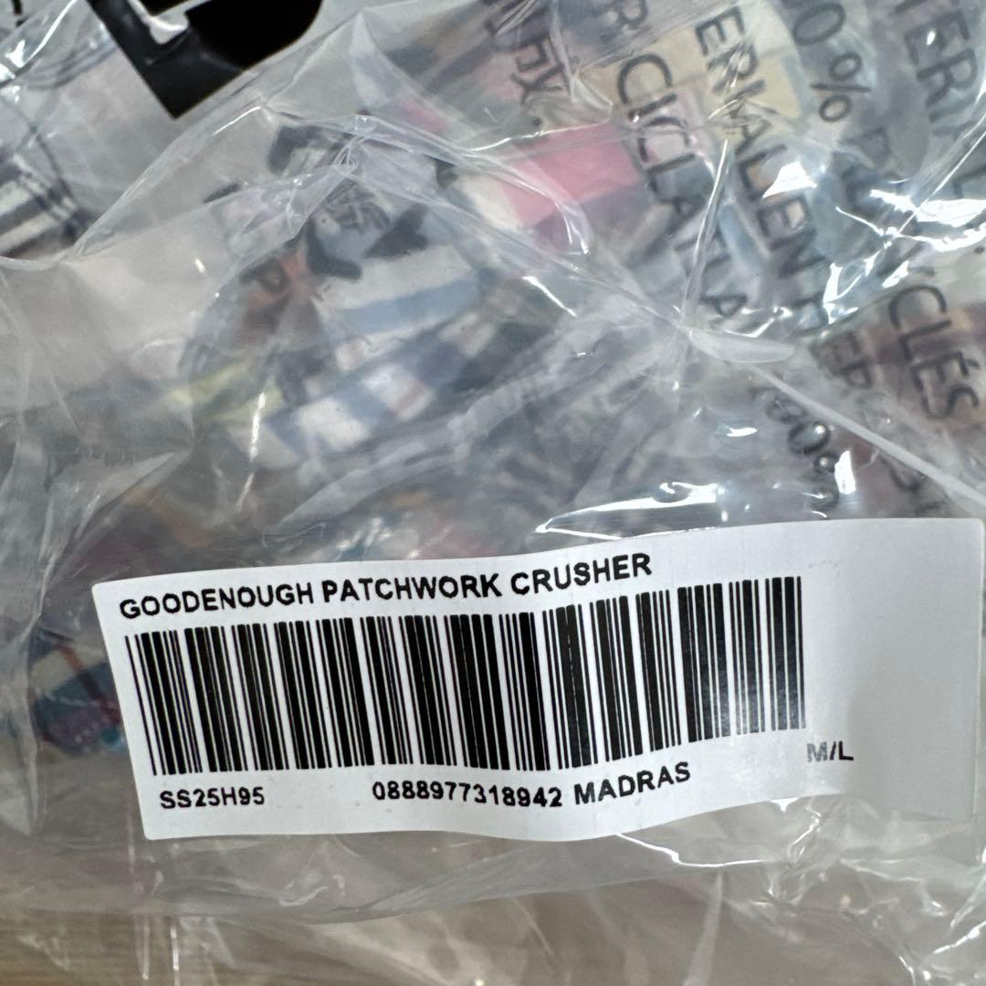 帽子 Supreme Goodenough patchwork crusher M/L