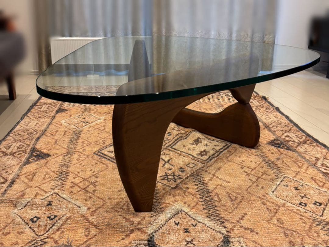 イサムノグチ　コーヒーテーブル　ガラステーブル　リプロダクト品