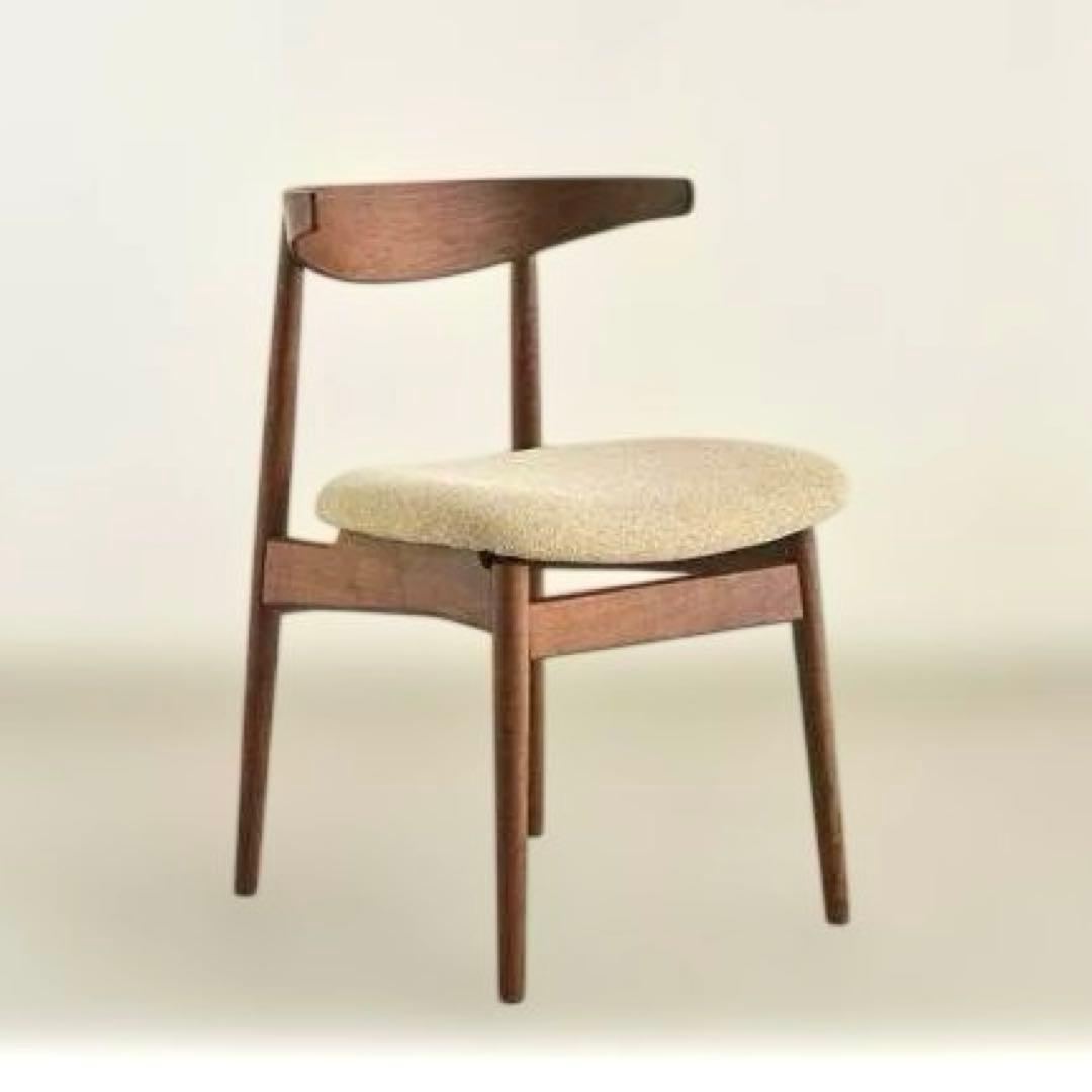 ダイニングチェア ウォールナット無垢 【辻製作所】アームチェア
