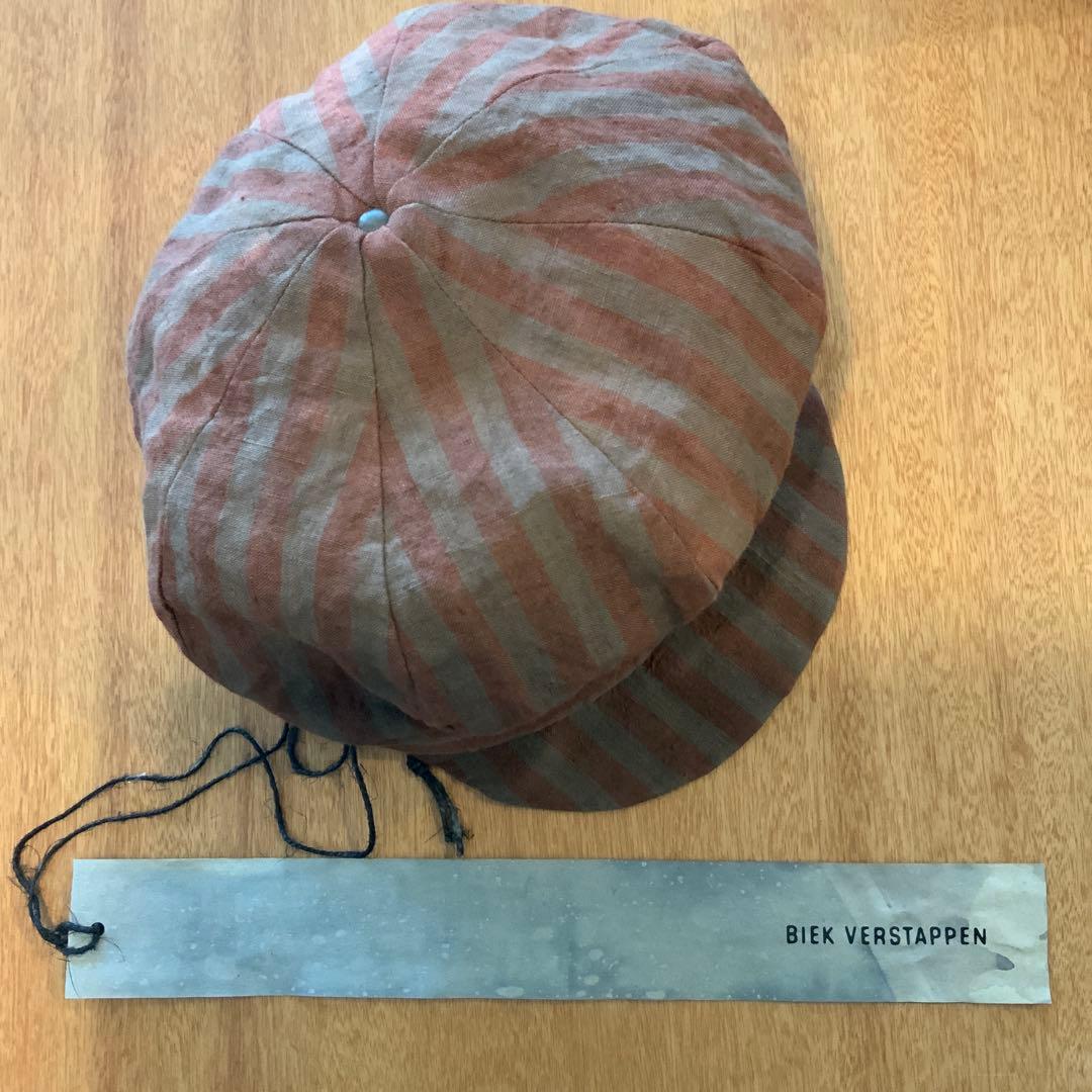 BIEK VERSTAPPEN ストライプキャスケット