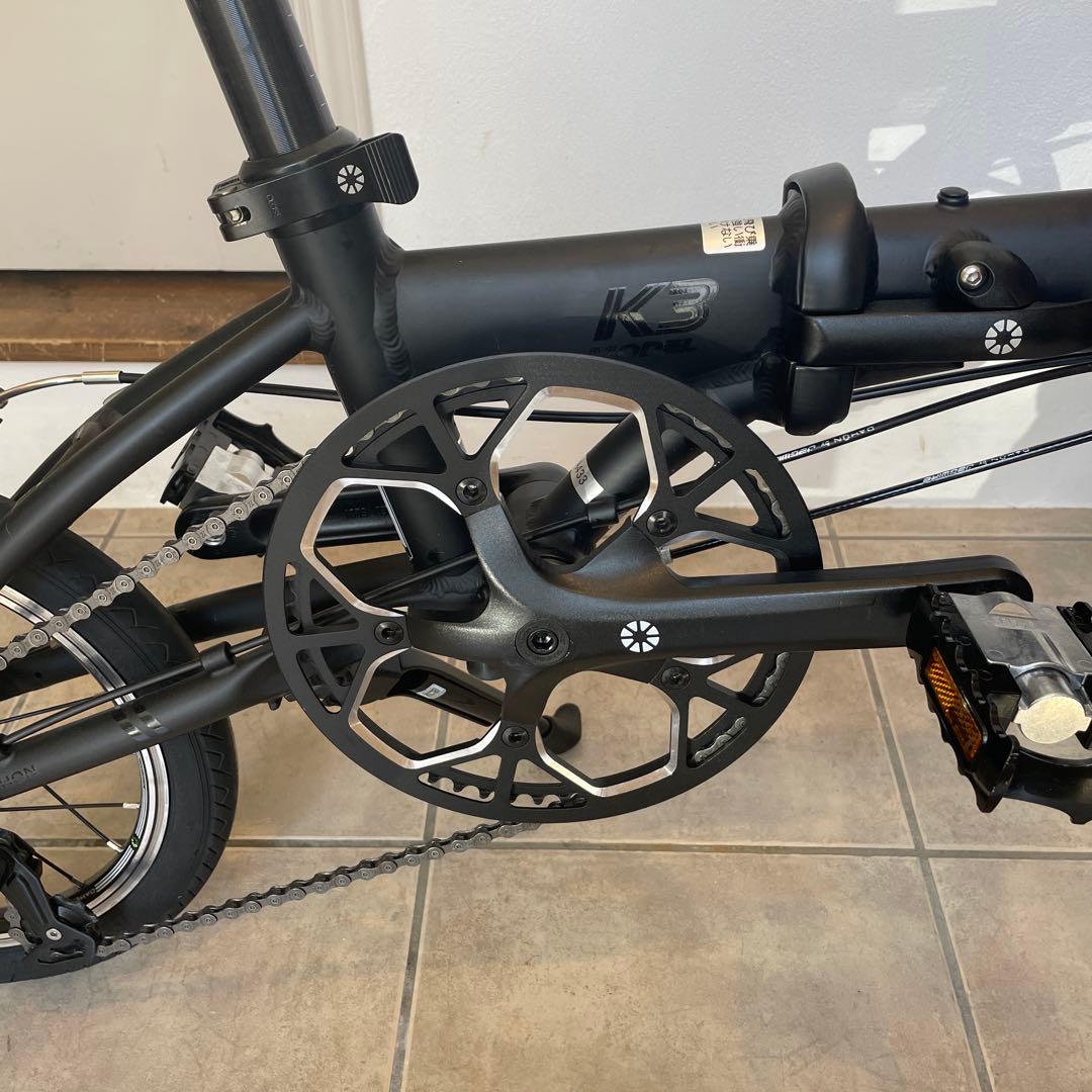 フル装備 ダホン DAHON K3 14インチ マットブラック