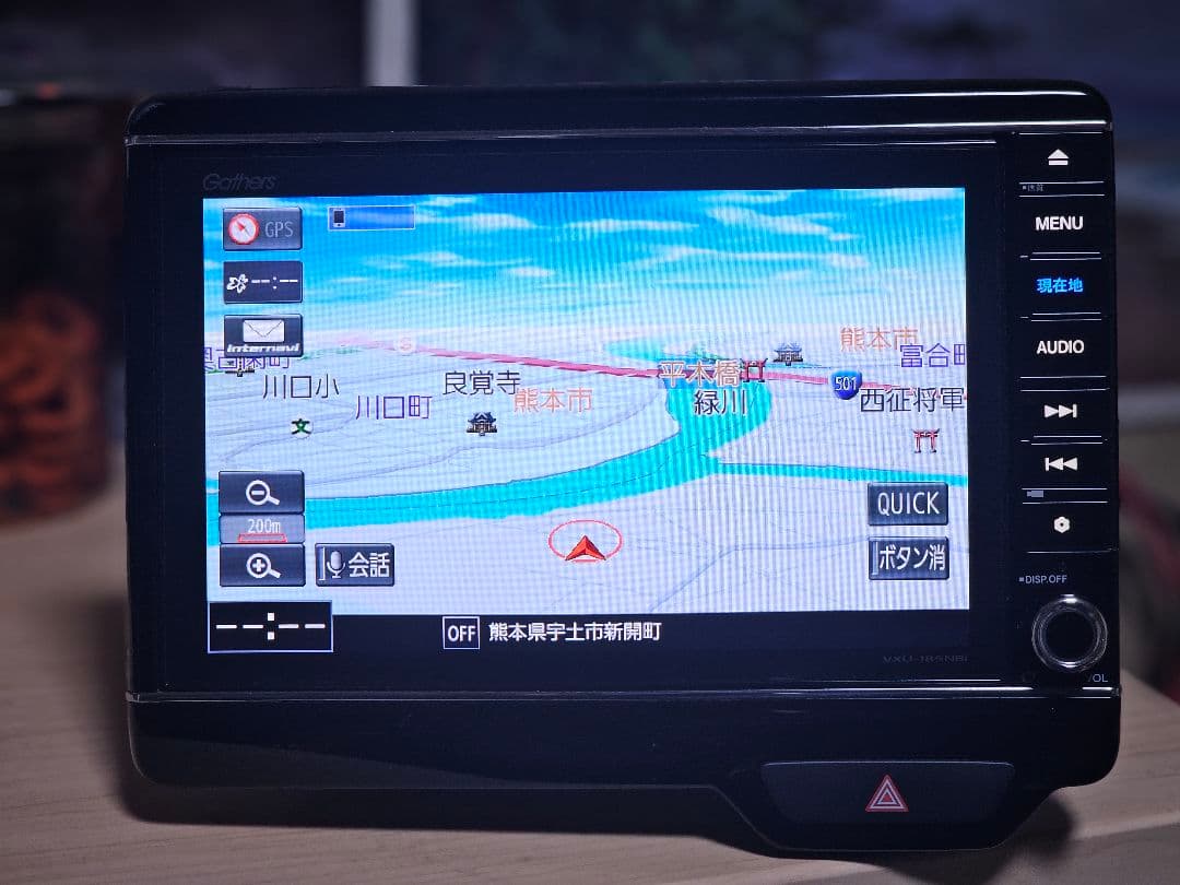 Gathers VXU-185NBi カーナビ ットセキュリティコード付き