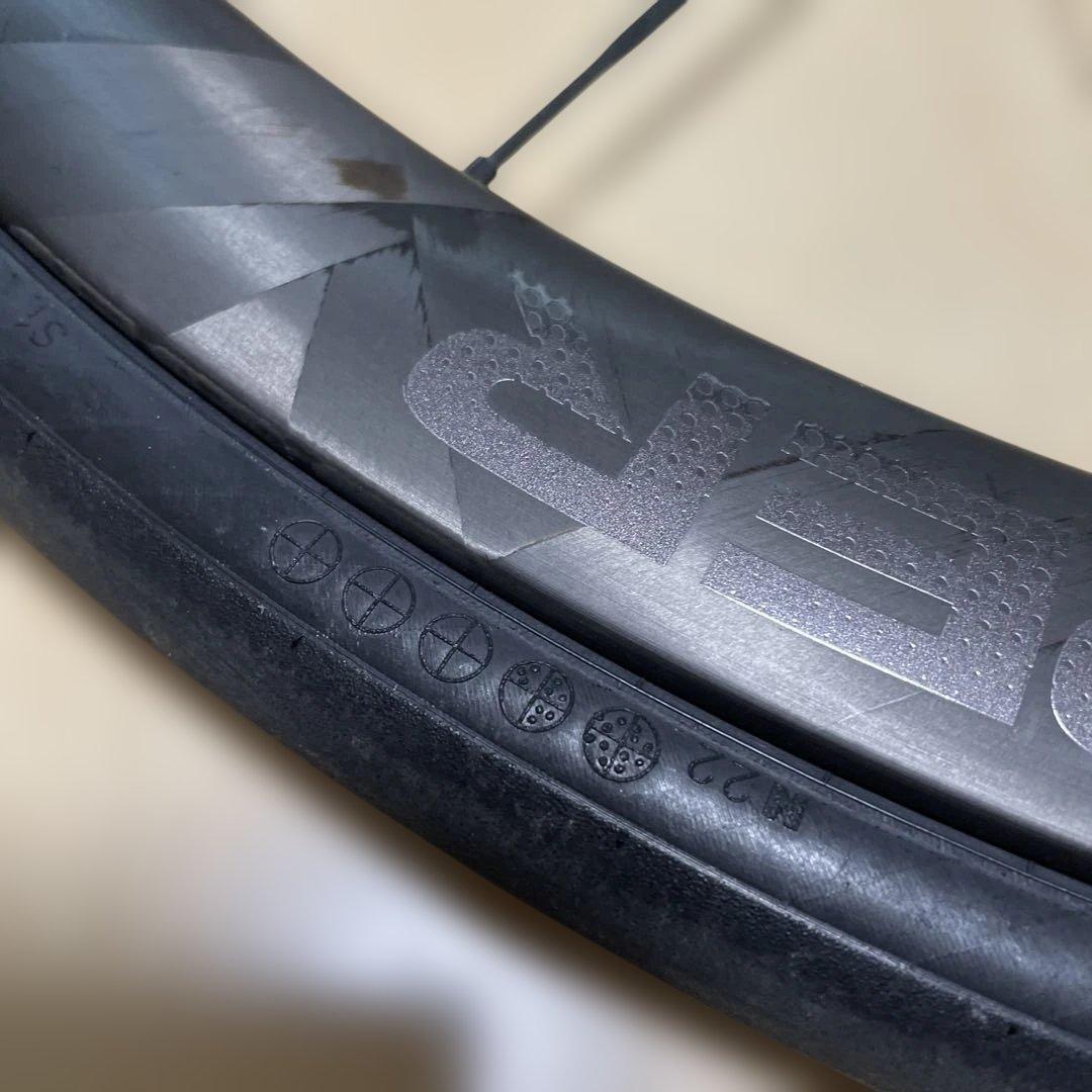 LUN HYPER カーボンホイール クリンチャータイヤ