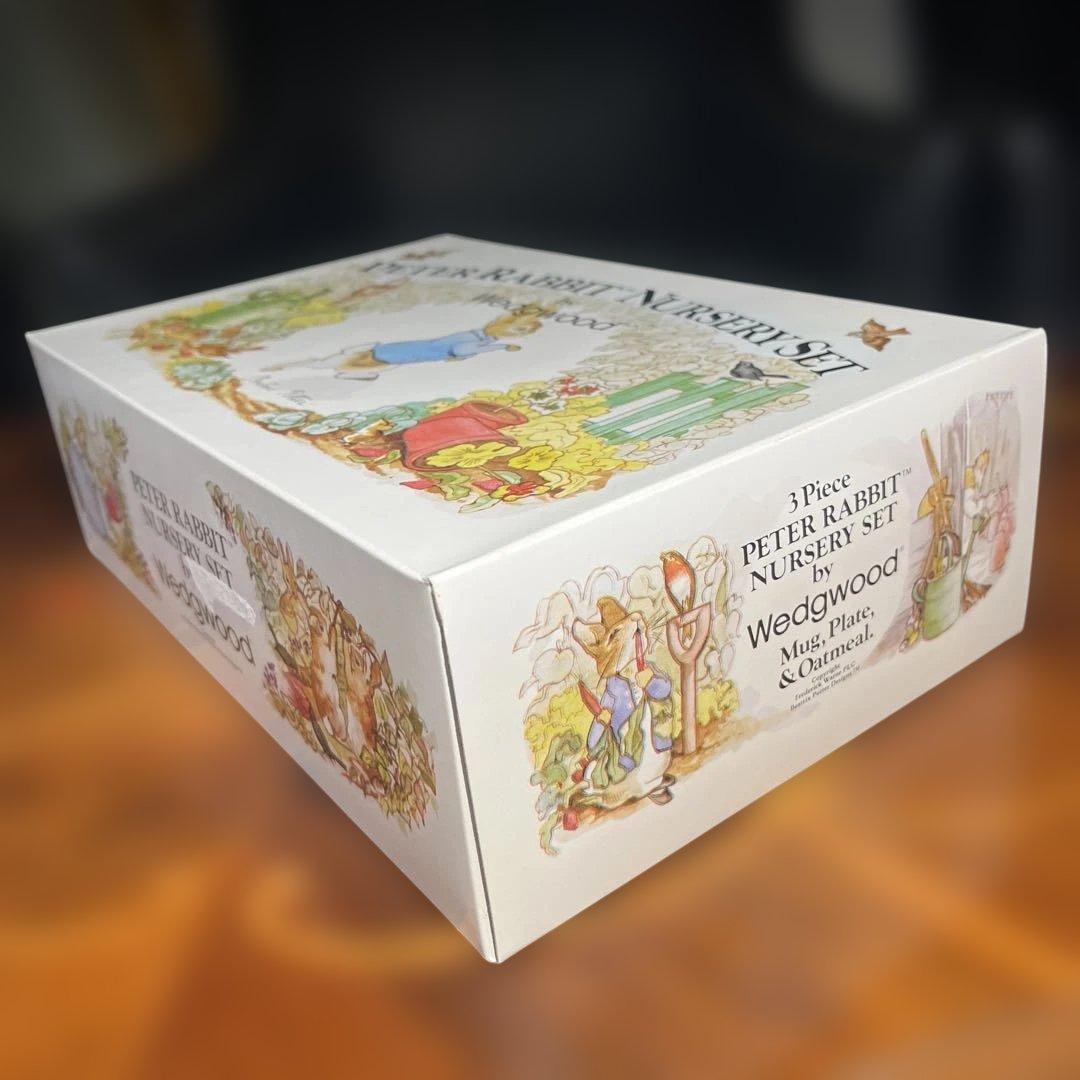 ピーターラビット 3ピース食器セット  新品箱入 レア 廃盤品