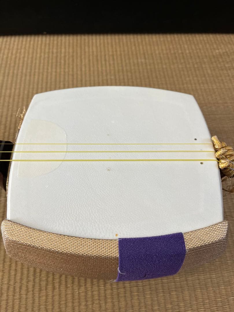 三味線　紅木 金細 東さわり 破れ無し