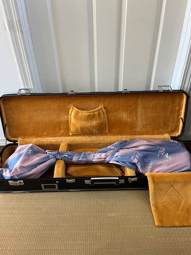 三味線　紅木 金細 東さわり 破れ無し