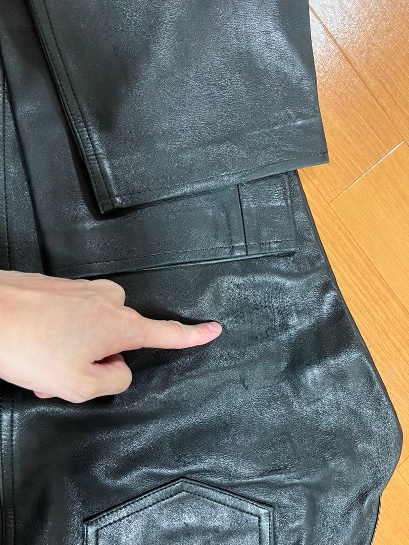 Gucci トムフォード期 レザーパンツ 46 極美品 TOM FORD