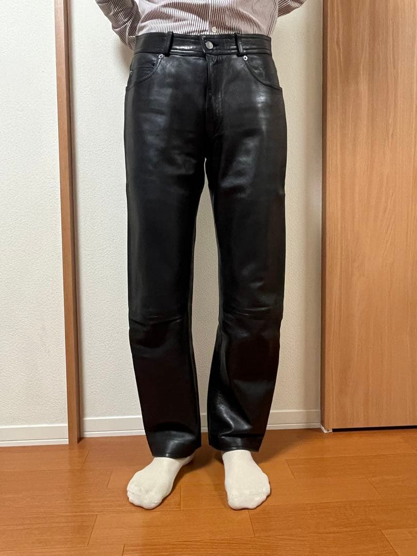 Gucci トムフォード期 レザーパンツ 46 極美品 TOM FORD