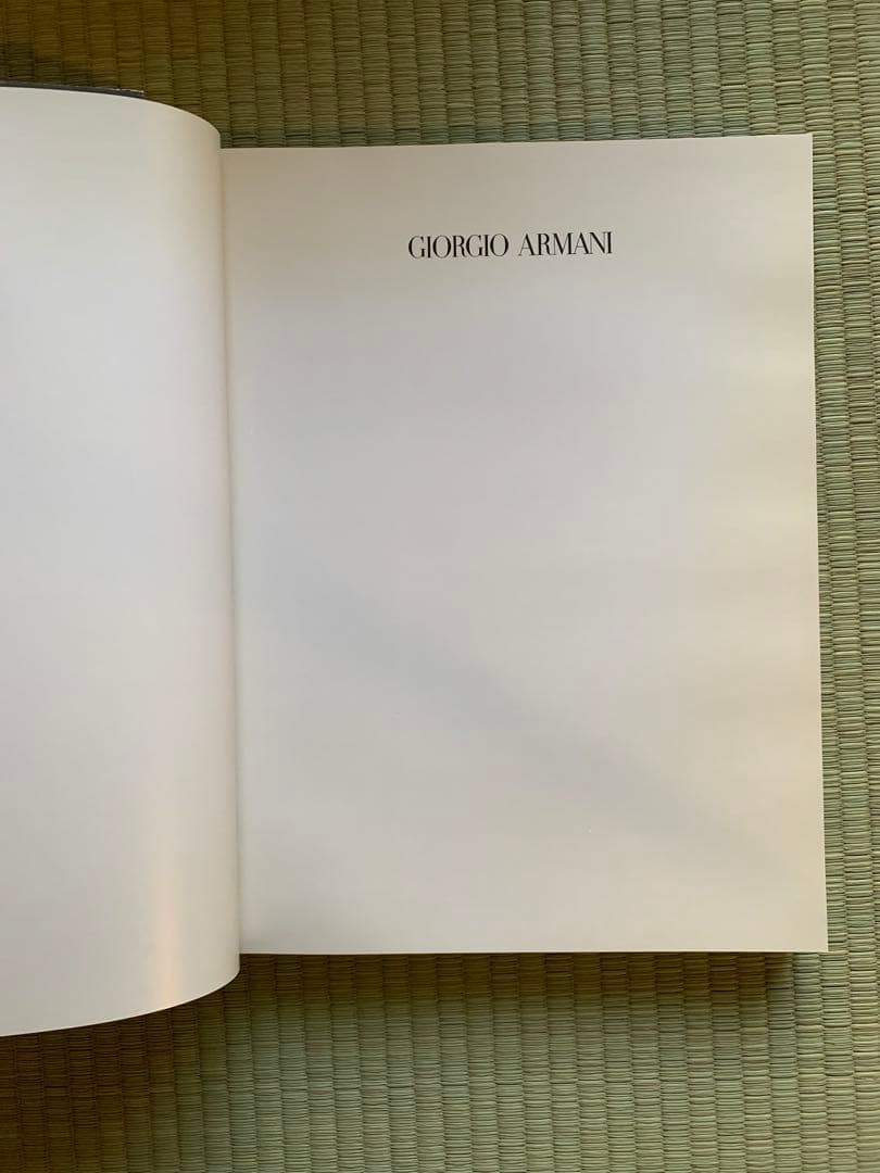 ® Giorgio Armani Collection 1989/90 写真集
