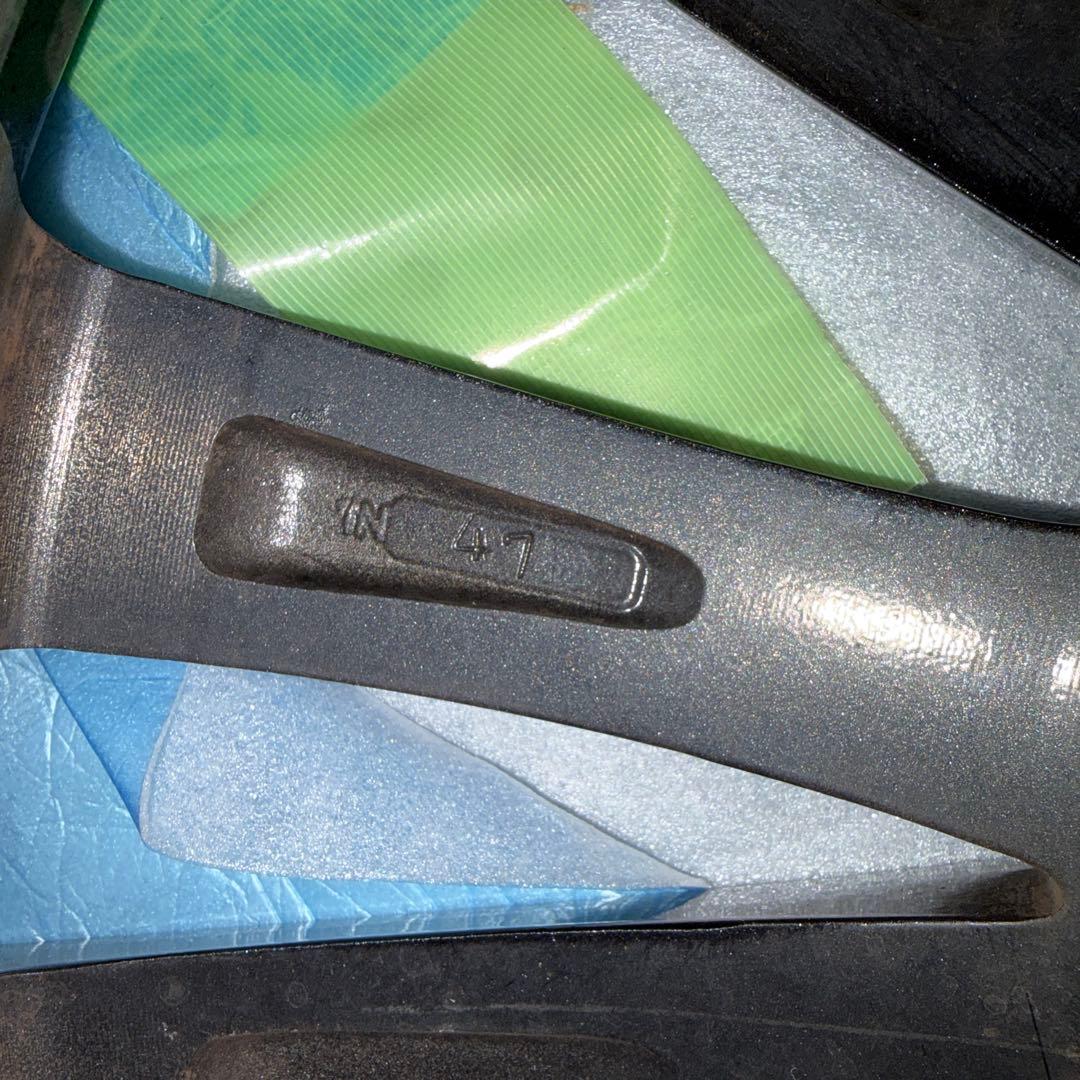 RIZLEY17インチ　ブラック　シルバーホイール