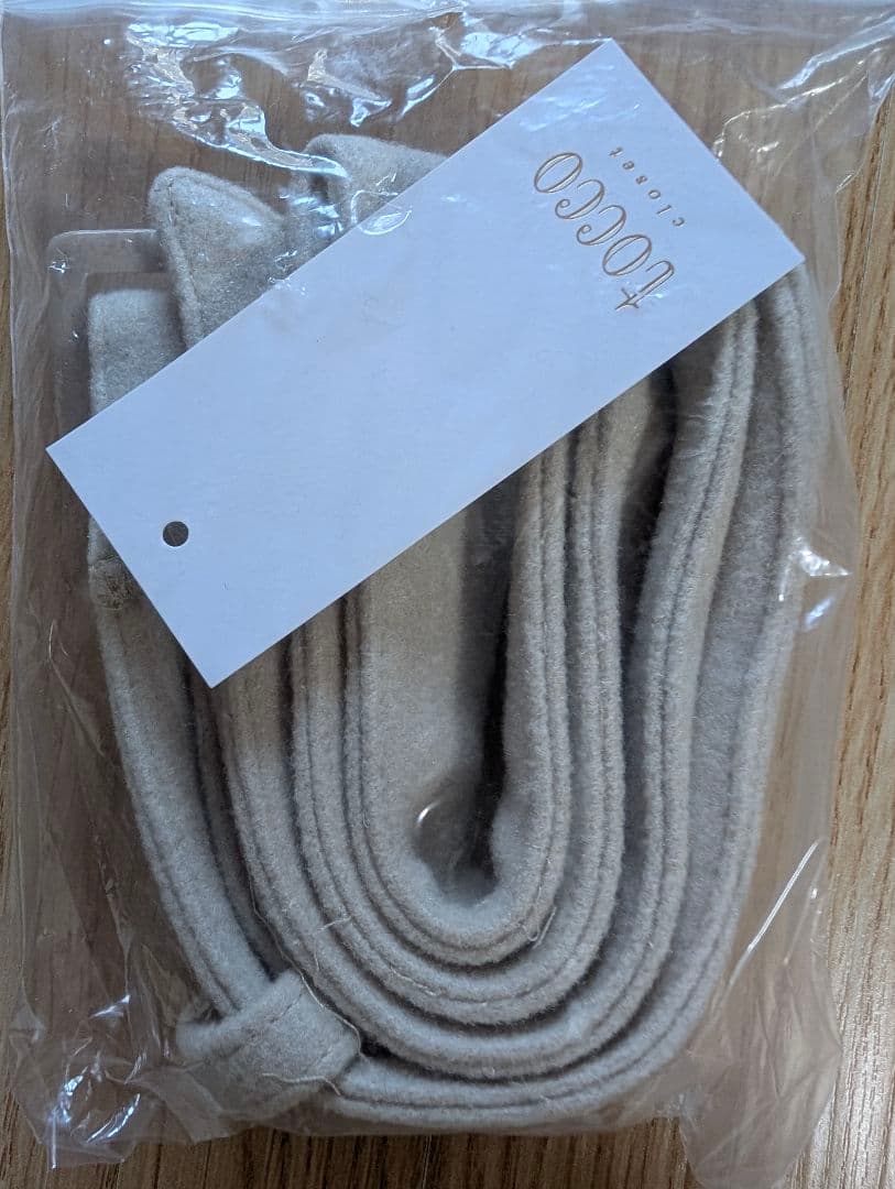 tocco closet ２ＷＡＹファー＆ベルト付きケープライクコート ポンチョ