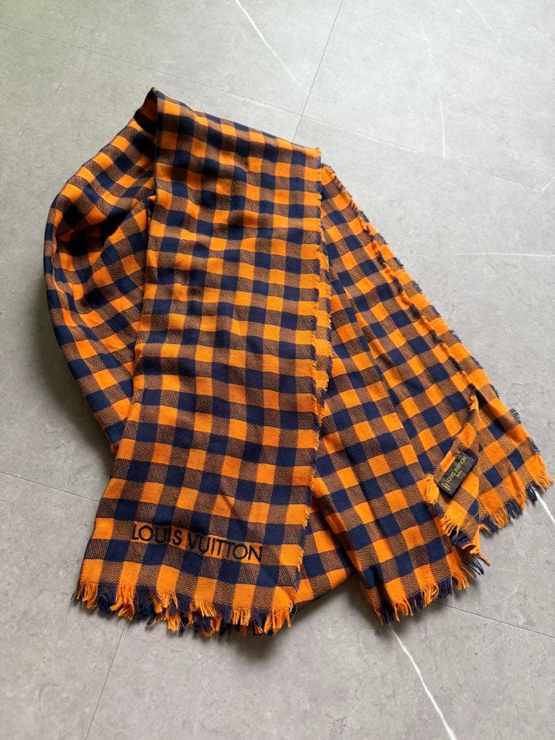 LOUIS VUITTON チェックスカーフ