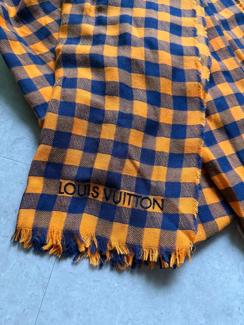 LOUIS VUITTON チェックスカーフ