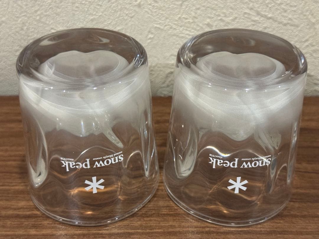 廃番 スノーピーク ROCK ICE PAIR ロックアイスペア ロックラス2個