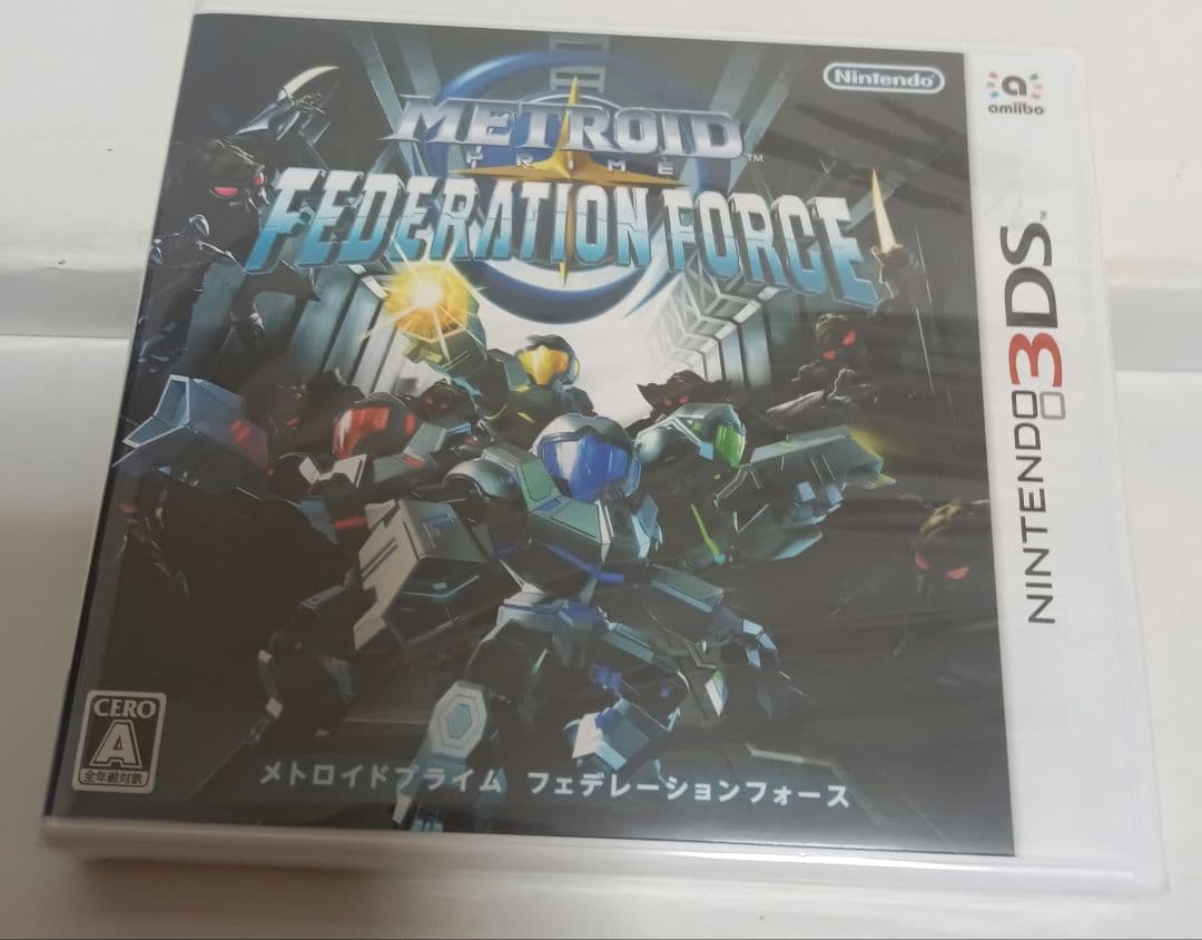 【未開封】メトロイドプライム フェデレーションフォース　ニンテンドー3DS
