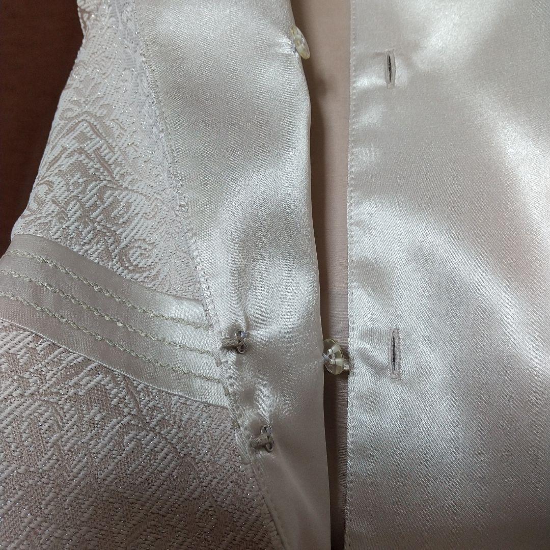 SOIR DOLCE フォーマルノーカラージャケット 9 ベージュ