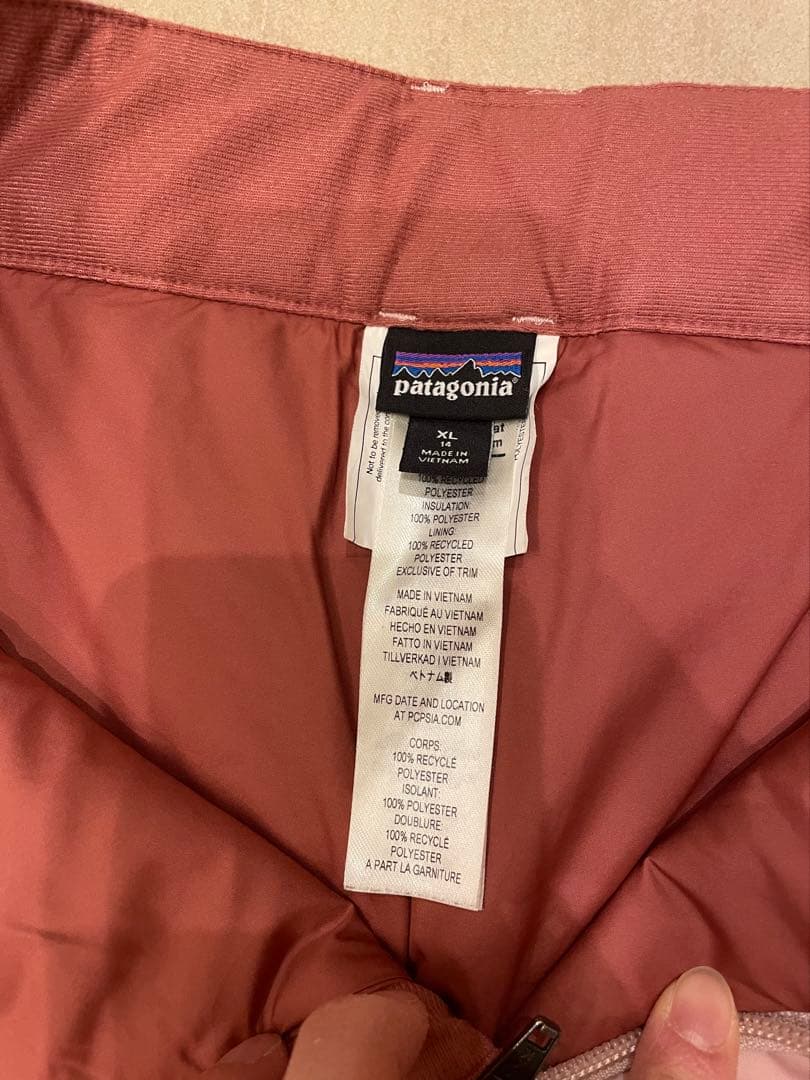 パタゴニア スキーウェア ガールズ XL 14yo 上下セット