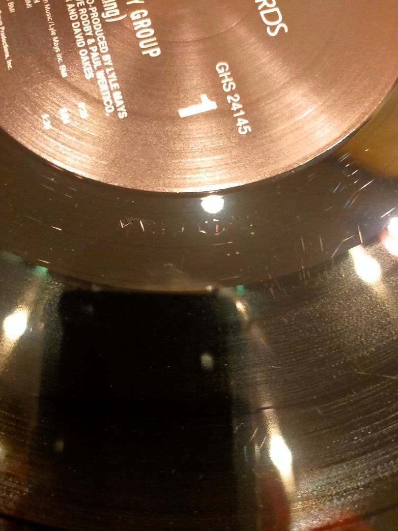 【輸入盤LP】Pat Merheny Group　半透明盤!