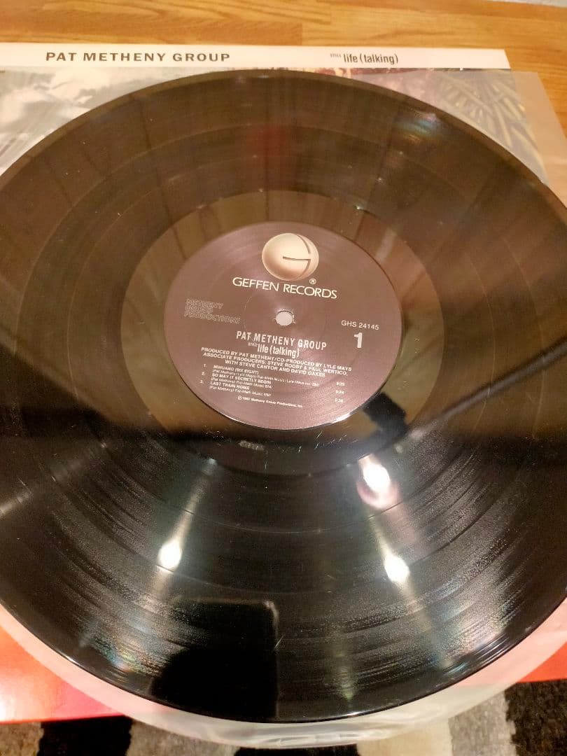 【輸入盤LP】Pat Merheny Group　半透明盤!