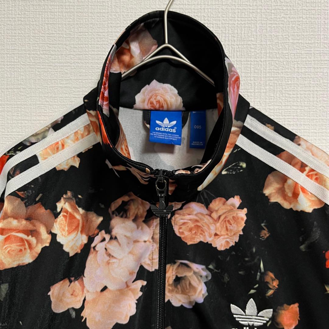 【即完売品】adidas　トラックジャケット　レディースXL　 ジャージ　花柄