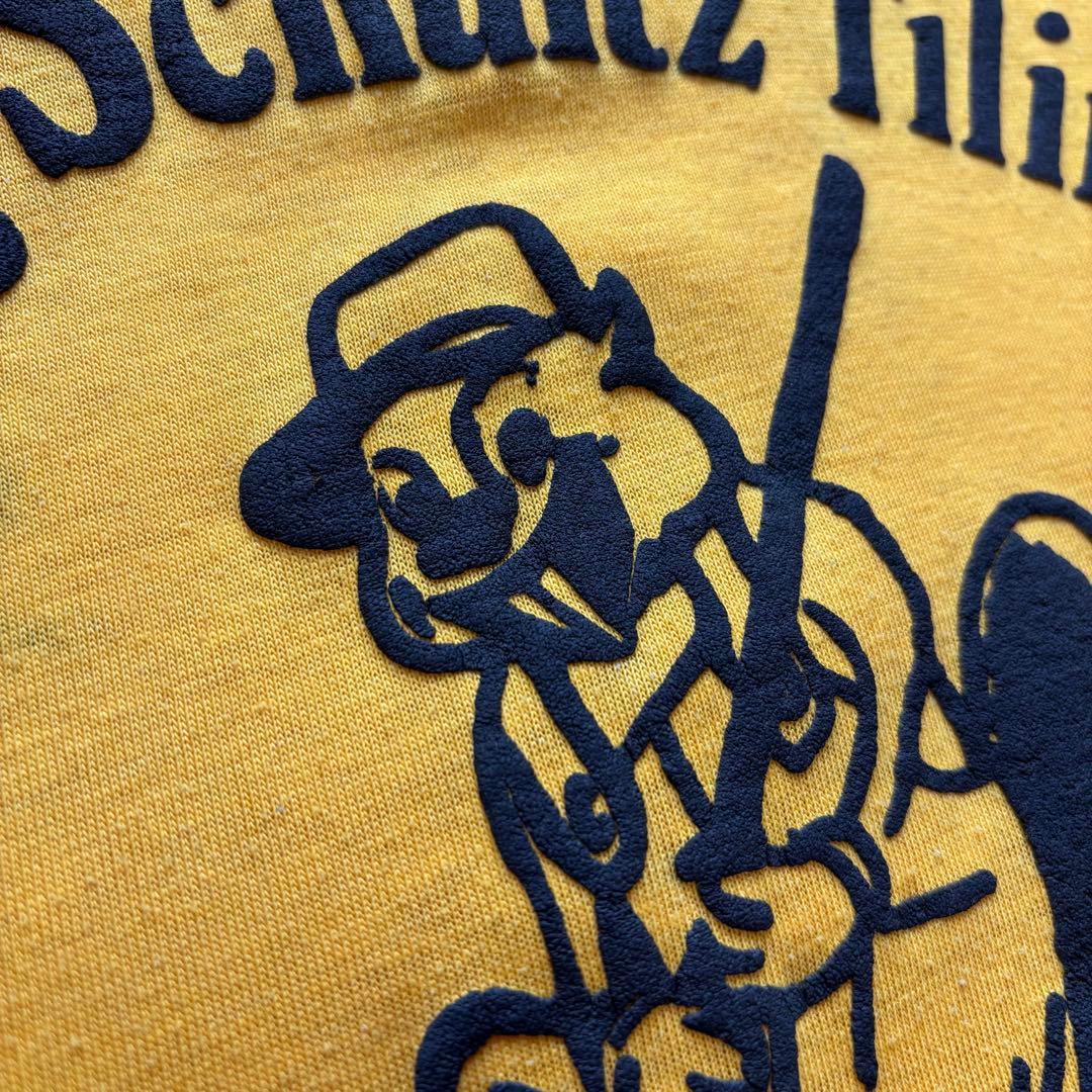 USA製　ヒルトン　ボーリングシャツ　Lサイズ　半袖シャツ　イエロー　アメカジ