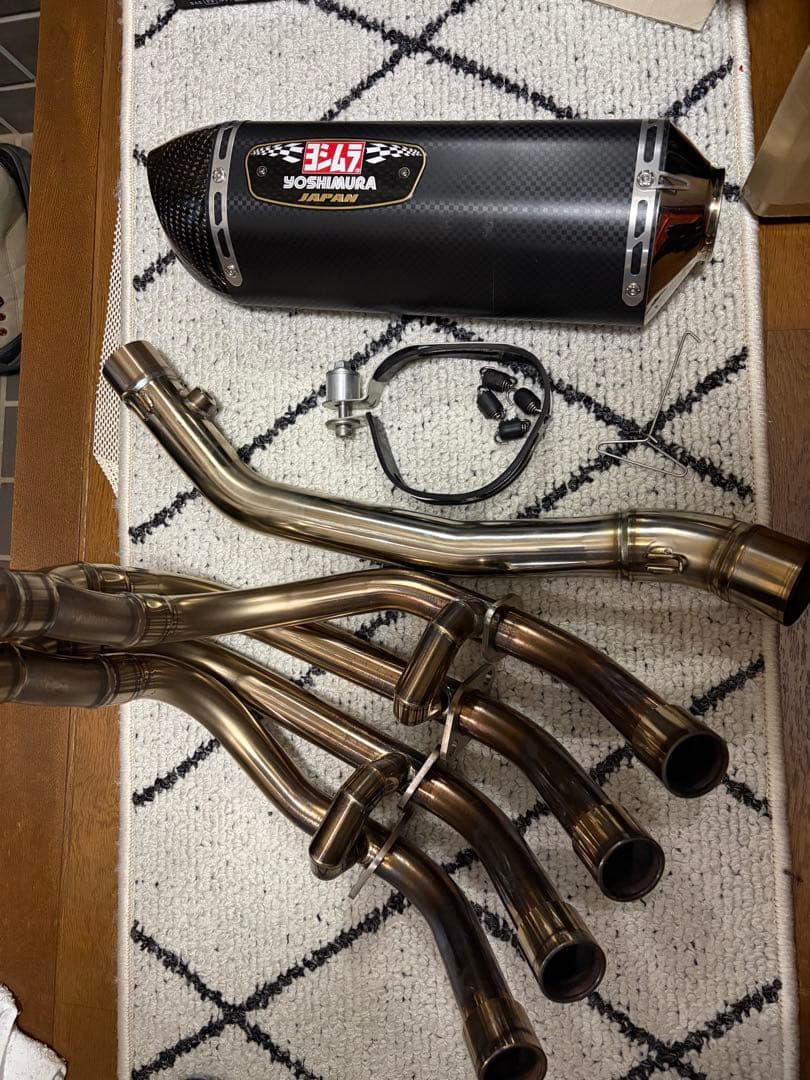 ZX-25R ヨシムラマフラー　R-77S サイクロン カーボンエンド 政府認証