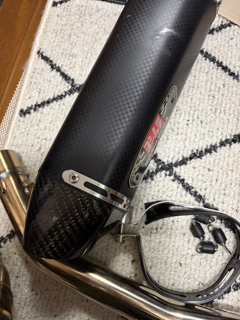 ZX-25R ヨシムラマフラー　R-77S サイクロン カーボンエンド 政府認証