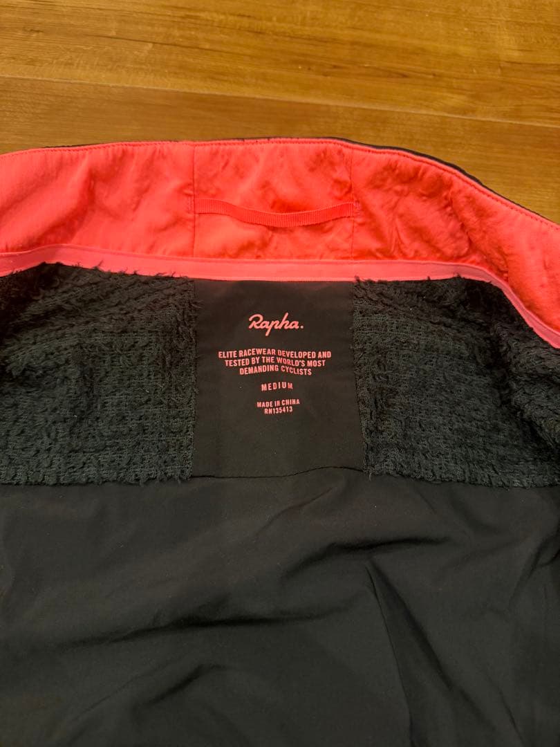 即*爵様 Rapha RCCインサレーティッドジャケット M 黒/ピンク/グレー