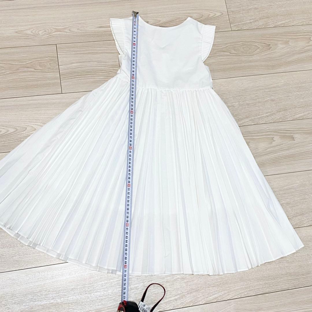 【＊tama＊】新品　ジャカディ　ワンピース　白　110